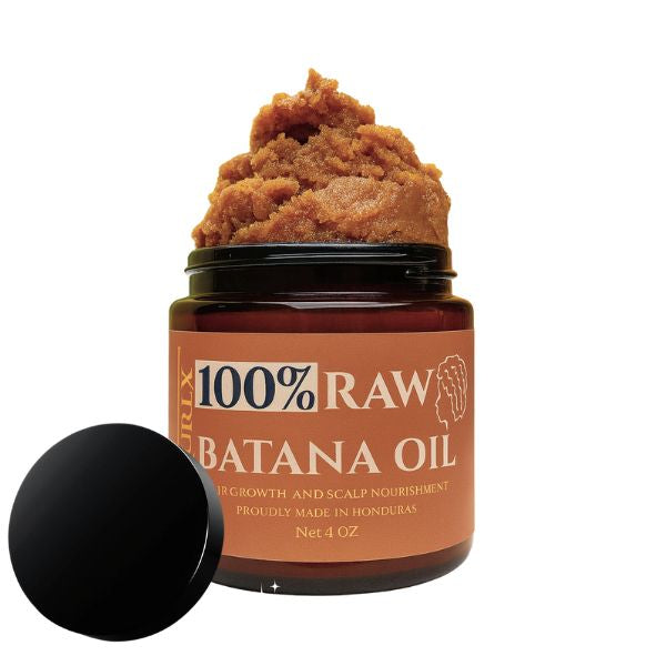 100% Raw & Unrefined Batana Oil from Honduras Size 4 oz, 2 oz & 1 oz Pure Natural Ingredients for Hair Growth and Scalp Nourish